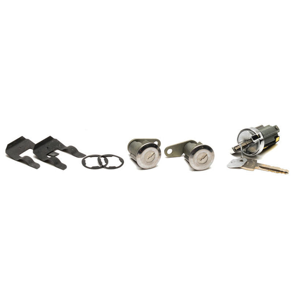1973-1976 Mustang Ignition & Doors Lock Set, Late 73, After 5/14/73