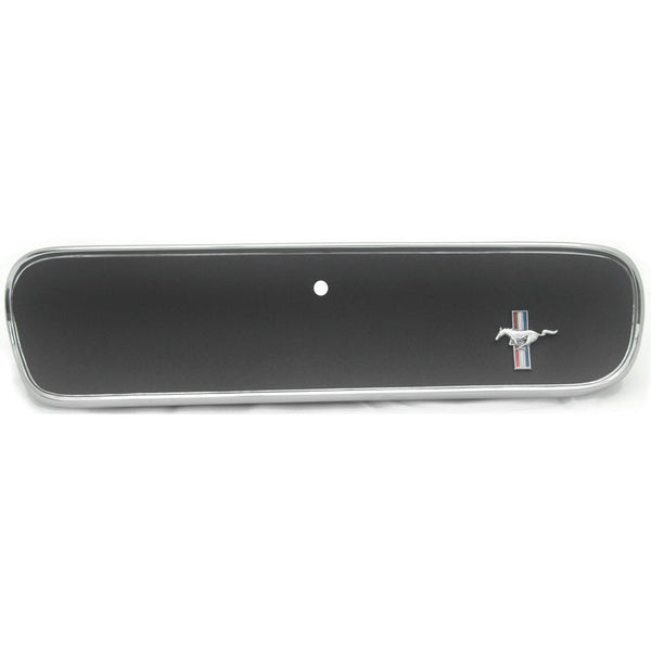 1964-1965 Mustang Glove Box Door, Standard, Curved, w/Emblem