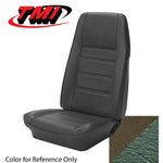 Coupe / Green 1971-1973 Mustang Two Front Buckets & Rear Seat Upholstery, Standard