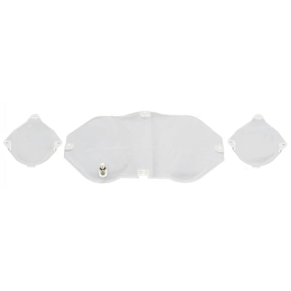 1969-1970 Mustang Instrument Cluster Lens Kit, w/Tach, 3 pcs
