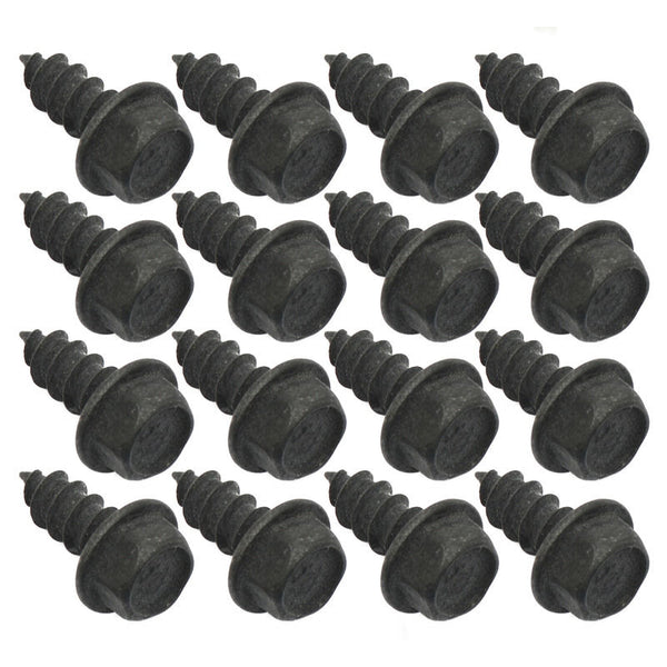 1965-1966 Mustang Fender Splash Shield Mounting Screw Set, 16 pcs