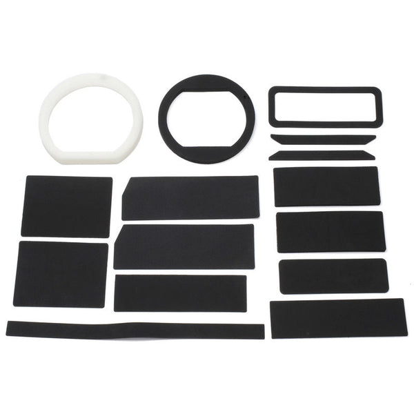 1967-1968 Mustang Heater Seal Kit, w/integral A/C