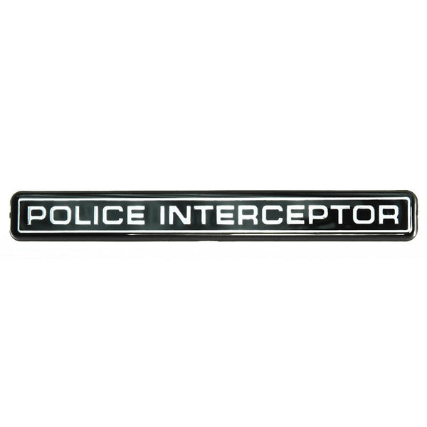 John's Mustang: 1979-2011 Mustang Police Interceptor Trunk Emblem