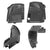 1969-1970 Mustang Fender Splash Shield Set, 4 pcs