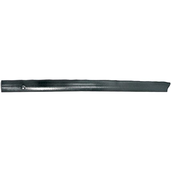 1969-1970 Mustang Standard Door Panel Upper Trim, Textured Steel, LH