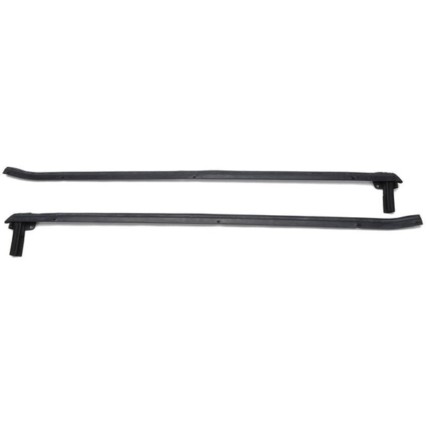 1988-1993 Mustang Outer Door Glass Beltline W/S, After 10/87, Conv & T-Top, RH & LH