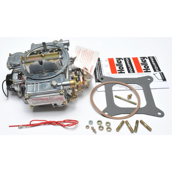 1965-1973 Mustang Carburetor, Holley, 8 cyl, 4bbl, Universal, w/Electric Choke, Polished