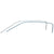 1965-1966 Mustang Roof Drip Rail Moldings, FB