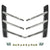 1966 Mustang Quarter Panel Ornaments, RH & LH