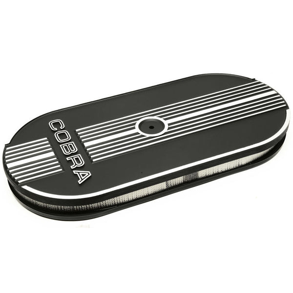 1964-1985 Mustang Oval Air Cleaner, Cobra, Single, 4V