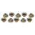 1987-1993 Mustang Rear Bumper Cover Nuts, 10 pcs