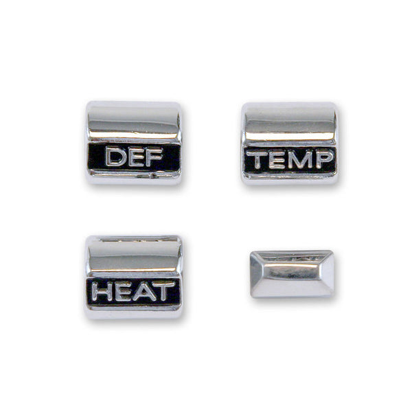 1967 Mustang Heater Dash Knobs Set