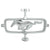 1965 Mustang Grille Ornament, Pony in Corral, Ford