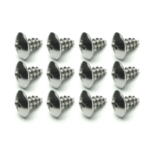 1971-1973 Mustang Door Scuff Plate Screw Set, 12 pcs