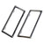 1965-1966 Mustang Fastback Quarter Vent Slide Bezels