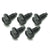 1965-1968 Mustang Hood Hinge Bolt Set, Black, 5 pcs, 1 hinge