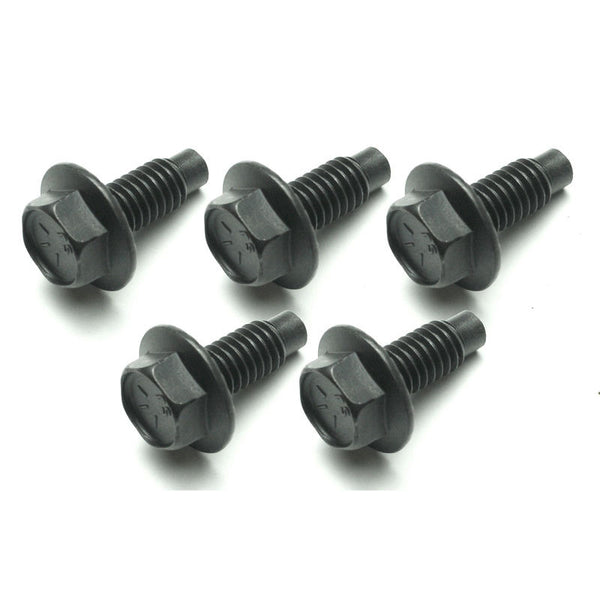 1965-1968 Mustang Hood Hinge Bolt Set, Black, 5 pcs, 1 hinge