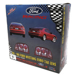 1996-1998 Mustang Eurolite Tail Light Kit, Carbon fiber (B)