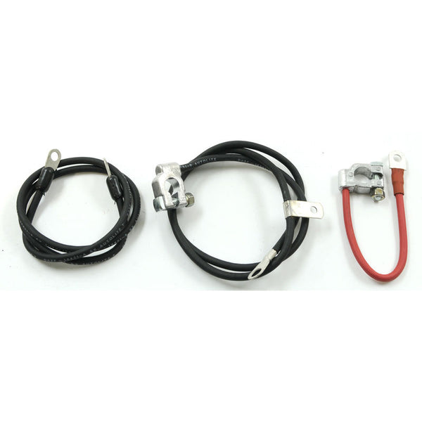 1970-1971 Mustang Battery & Starter Cables Kit, 8 cyl, Standard