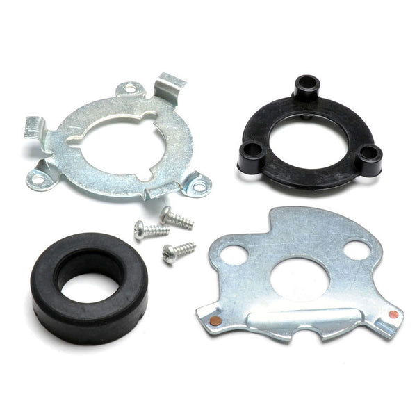 1967 Mustang Horn Ring Contact Kit, Std, incl. Horn Ring Retainer, Insulator, Two Contact Plates & Screws, 7 pcs
