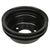 1965-1966 Mustang Crankshaft Pulley, 8 cyl, 289, 2 Belt, Black, 3 Bolt Pattern