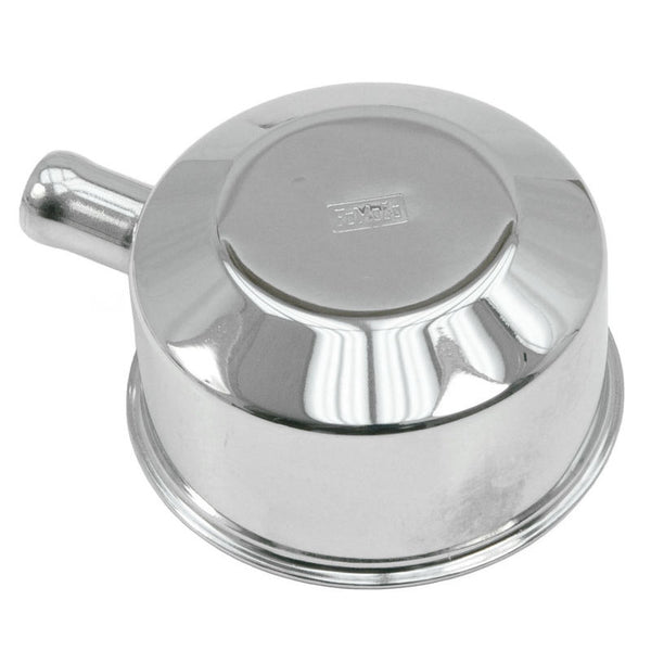 1965-1970 Mustang Oil Filler Cap, Chrome, push on, w/spout