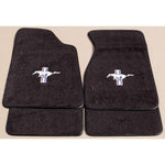 1979 / Black 1979-1993 Mustang Pony Floor Mats