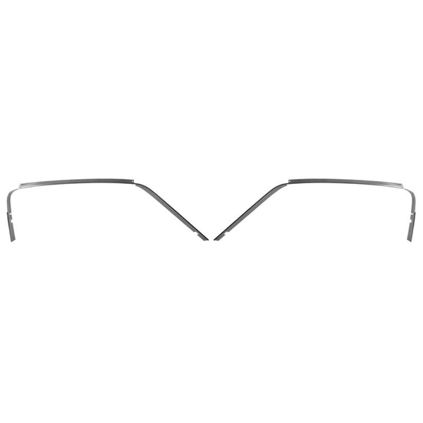 1965-1966 Mustang Dynacorn Roof Drip Rails, FB, Weld Thru Primer