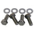 1965-1966 Mustang Front Shock Tower Mounting Bolt Set, Stainless Steel
