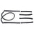 1965-1968 Mustang Conv Top Weatherstrip Kit, 5 pcs