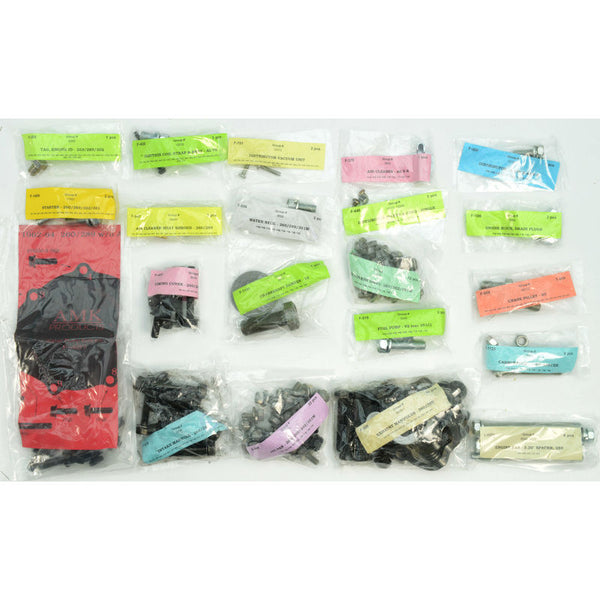 1965 Mustang Master Engine External Fastener Kit, 221, 260, 289, w/GEN
