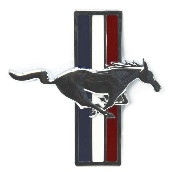 2005-2009 Mustang Fender Emblem, Running Pony, RH, 06, w/V6 Pony Package, Ford