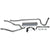 1967 Mustang Exhaust Kit, Single Exhaust, 8 cyl, 2 inches