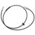 1967-1968 Mustang Speedometer Cable, 80 inches 4 Spd