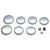 1965-1973 Mustang Engine Block Freeze Plug Kit, 6 cyl, 170, 200, 10 pcs