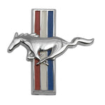 1965 Mustang Glove Box Emblem, Curve