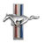 1965 Mustang Glove Box Emblem, Curve