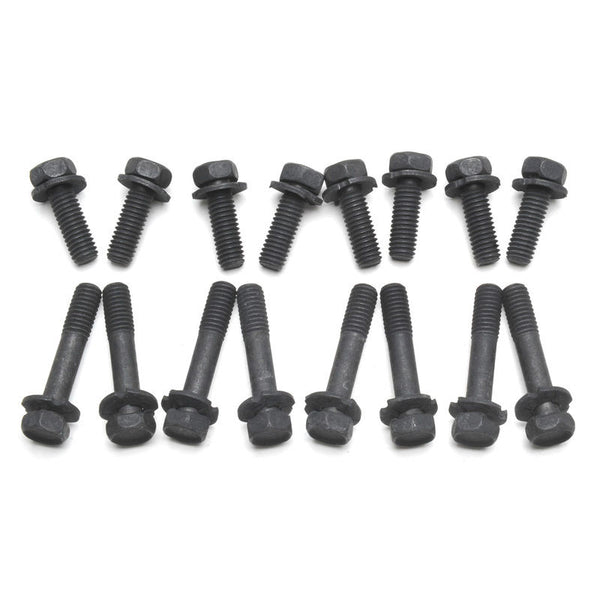 1965-1967 Mustang Exhaust Manifold Bolts, 8 cyl, 260, 289, 16 pcs