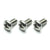 1965-1966 Mustang Console Lens Screw Set, 3 pcs