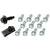 1965-1970 Mustang Fuel Tank Hardware Installation Kit, 13 pcs