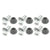 1967-1973 Mustang Shock Tower Cap Hardware Mounting Kit, Bolt & Nut