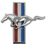 1965-1966 Mustang Glove Box Emblem, Flat