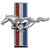 1965-1966 Mustang Glove Box Emblem, Flat