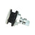 1969-1970 Mustang Fastback Quarter Window Handle Anchor Bolt, stainless capped bolt, w/nut & seals, RH or LH