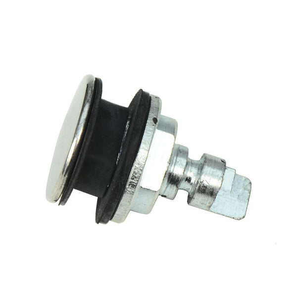1969-1970 Mustang Fastback Quarter Window Handle Anchor Bolt, stainless capped bolt, w/nut & seals, RH or LH