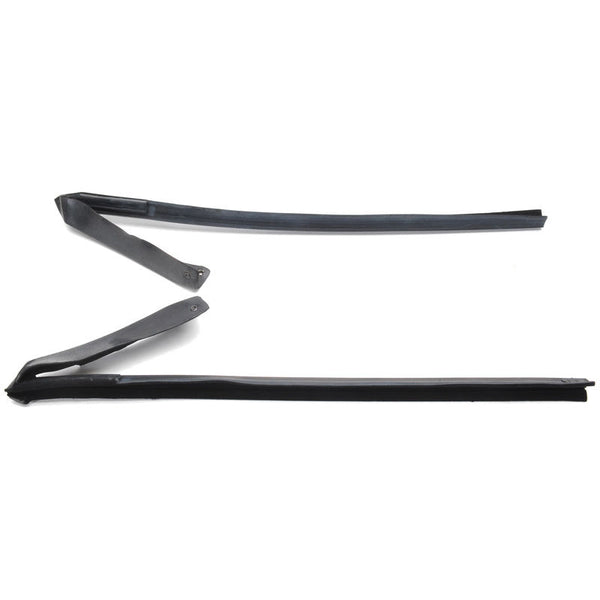 1981-1986 Mustang Front Of Door Run Channels, Conv & T-Top