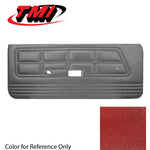 Vermillion 1971-1973 Mustang Standard Door Panels