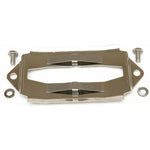 1965-1966 Mustang Disc Brake Caliper Shield, Stainless Steel