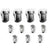 1965-1966 Mustang LED Interior Light Kit, Pony