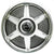 1965 Mustang Wheel Cover, 13 inches Standard, Black Center, Ford NOS